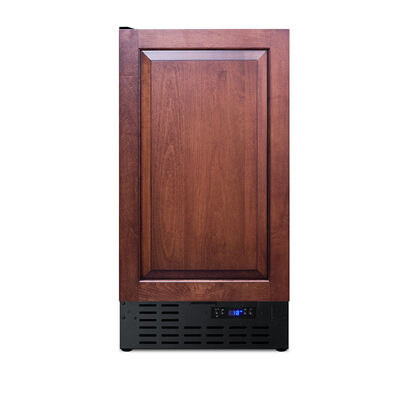 Summit 18" 2.7 Cu. Ft. Built-In or Freestanding Upright Compact Freezer with Adjustable Shelves & Digital Control - Custom Panel Ready | SCF1842IFALH