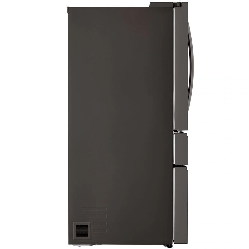 LG 36 in. 28.6 cu. ft. Smart 4-Door French Door Refrigerator with Ice & Water Dispenser - PrintProof Black Stainless Steel, PrintProof Black Stainless Steel, hires