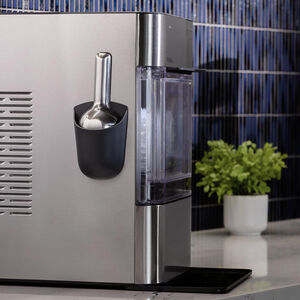 GE Profile 11 in. Smart Ice Maker with 3 lb. Ice Storage & Digital Control - Stainless Steel, , hires
