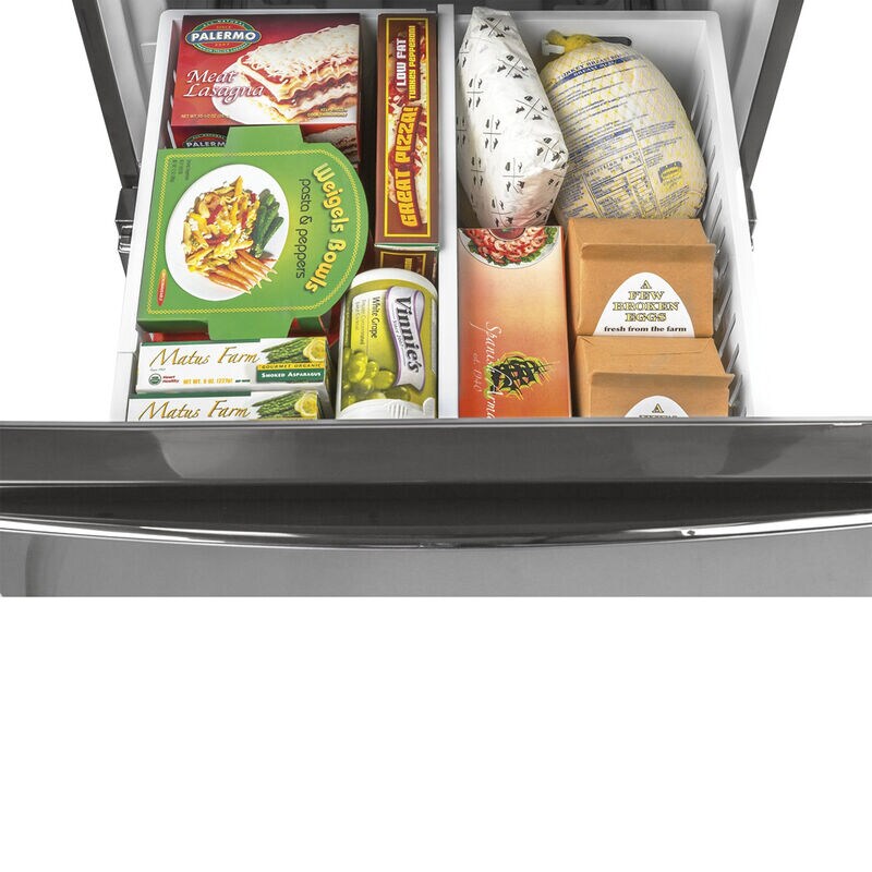 GE 24 in. 11.9 cu. ft. Counter Depth Bottom Freezer Refrigerator - Stainless Steel, , hires