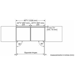 Thermador 24 in. 5.2 cu. ft. Built-In Undercounter Refrigerator - Custom Panel Ready, , hires