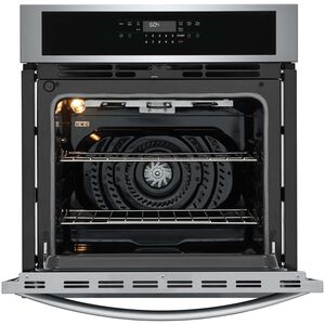 Frigidaire 27 in. 3.8 cu. ft. Electric Single Wall Oven with Standard Convection - Stainless Steel, Stainless Steel, hires