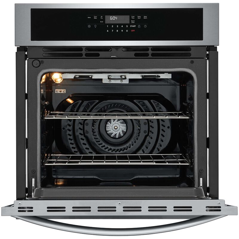 Frigidaire 27 in. 3.8 cu. ft. Electric Single Wall Oven with Standard Convection - Stainless Steel, Stainless Steel, hires