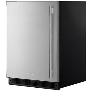 KitchenAid 24 in. 5.0 cu. ft. Undercounter Refrigerator - Stainless Steel, , hires