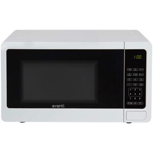 Avanti 18 in. 0.7 cu. ft. 700W Countertop Microwave - White, White, hires