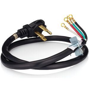 Smart Choice 4 ft. 40 Amp Range Cord with 4 Wire, , hires