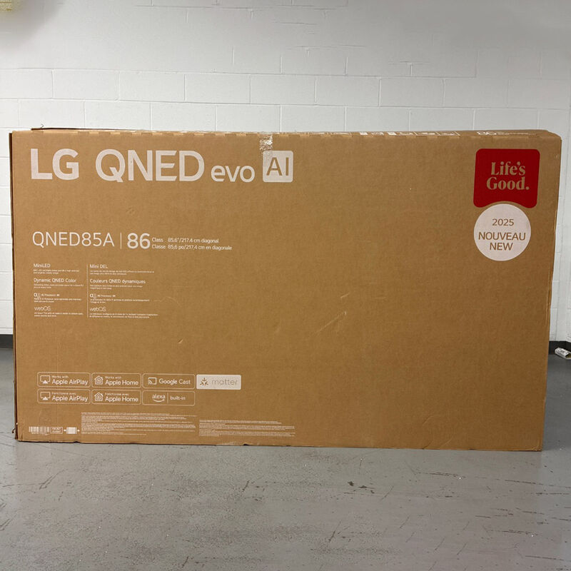 LG - 86" Class QNED85A Series QNED Mini-LED 4K UHD Smart webOS TV (Open Box Good Condition), , hires