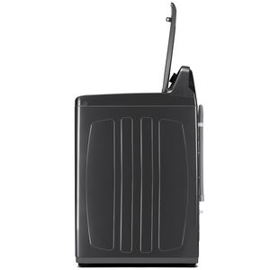 Midea 27 in. 4.4 cu. ft. Smart Top Load Washer with Power Wave 360 Agitator - Metallic Gray, Metallic Gray, hires