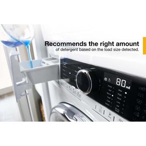 Whirlpool 24 in. 2.3 cu. ft. Stackable Front Load Washer with Detergent Dosing Aid & Sanitize Cycle - White, , hires