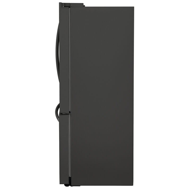 Frigidaire Gallery 36 in. 22.6 cu. ft. Counter Depth French Door Refrigerator with Ice & Water Dispenser - Black Stainless, Black Stainless, hires