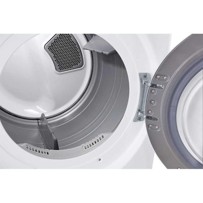 LG 27 in. 7.4 cu. ft. Stackable Electric Dryer with Sensor Dry Technology - White, , hires