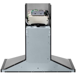 LG 36 in. Ducted Chimney Style Range Hood with 600 CFM, 5 Fan Speeds & 1 LED Light - Black Stainless, Black Stainless, hires