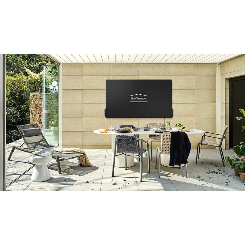 Samsung 75" Terrace Dust Cover for Outdoor TV - Dark Gray, , hires