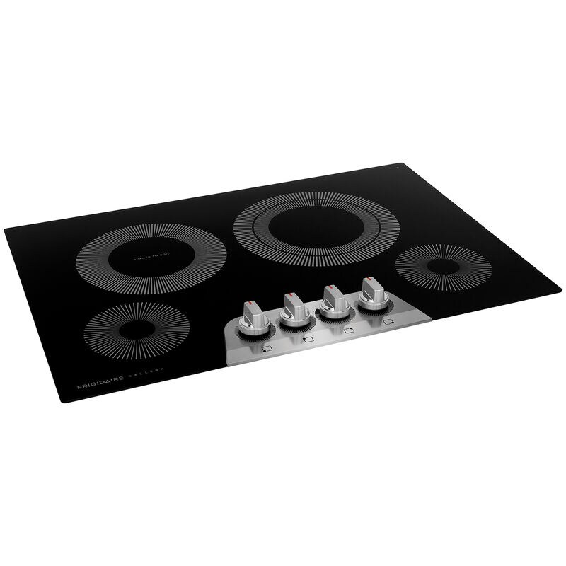 Frigidaire Gallery 30 in. 4-Burner Electric Cooktop with Simmer Burner & Power Burner - Stainless Steel, , hires