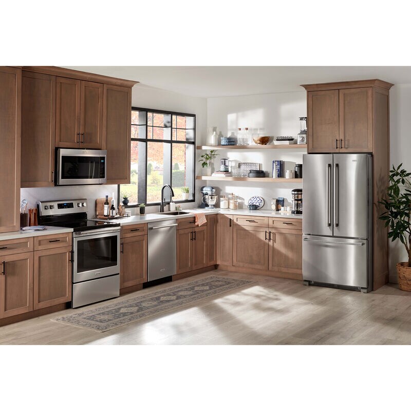 Maytag 30 in. 5.3 cu. ft. Electric Range with Radiant Burners - Fingerprint Resistant Stainless Steel, , hires
