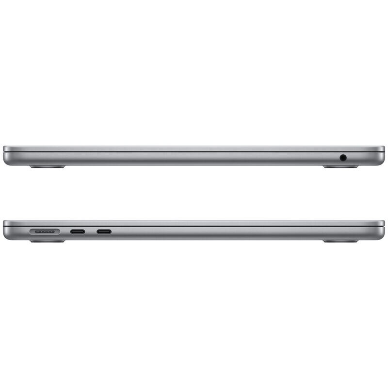 Apple MacBook Air (2022) 13.6 in. Notebook with Apple Intelligence, Apple M2 8-Core CPU, 10-Core GPU, 8 GB RAM, 512 GB SSD, up to 18 Hrs. of Battery Life & Mac OS - Silver, , hires