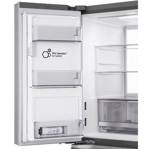 LG 36 in. 28.6 cu. ft. Smart 4-Door French Door Refrigerator with External Ice & Water Dispenser - PrintProof Stainless Steel, , hires