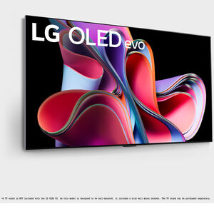 LG - 77" Class G3 Series OLED evo 4K UHD Smart WebOS TV, , hires