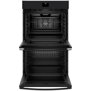 GE 30 in. 10.0 cu. ft. Electric Smart Double Oven with True European Convection & Self Clean - Black, , hires