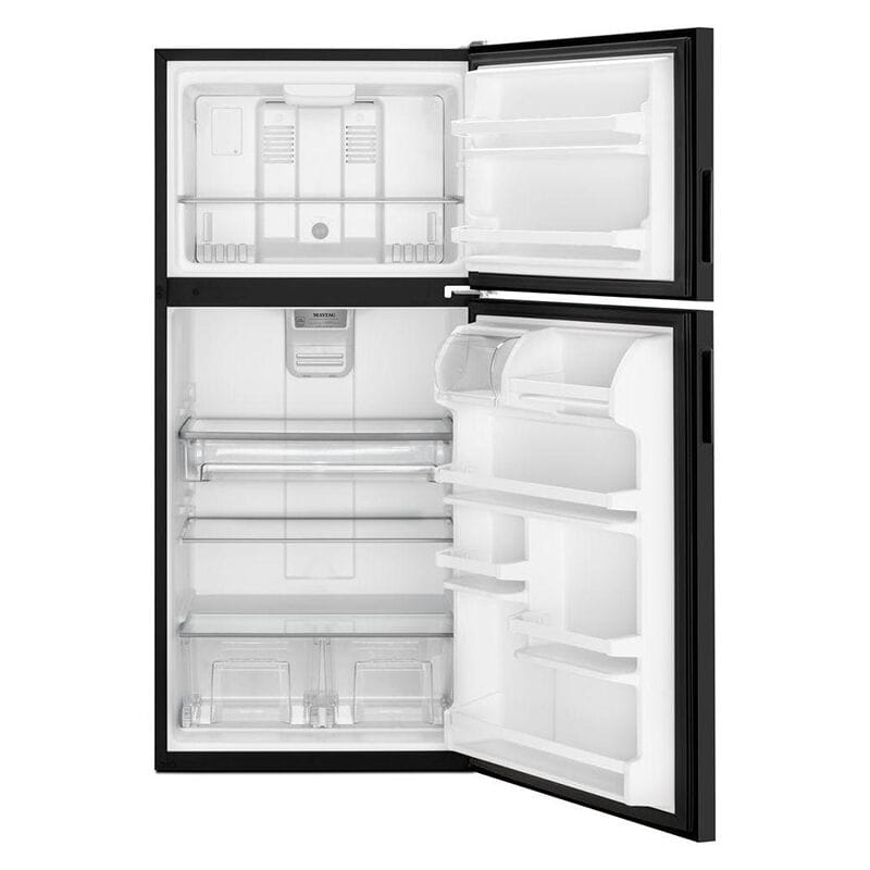 Maytag 30 in. 18.2 cu. ft. Top Freezer Refrigerator - Black Ice, Black Ice, hires