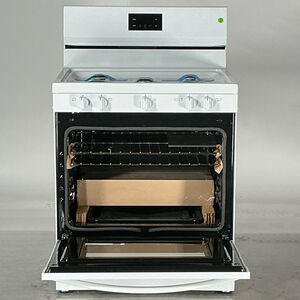 Frigidaire 30 in. 5.1 cu. ft. Gas Range with 5 Sealed Burners - White (Open Box Good Condition), , hires