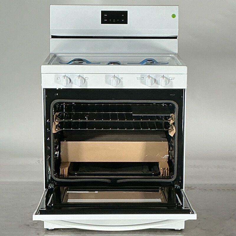 Frigidaire 30 in. 5.1 cu. ft. Gas Range with 5 Sealed Burners - White (Open Box Good Condition), , hires