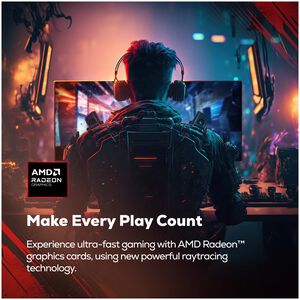 iBUYPOWER Slate Gaming Desktop with AMD Ryzen 7 7700X3D, 4 GHz, 8-Core CPU, AMD Radeon RX 9070 GRE, 12GB VRAM GPU, 32 GB RAM, 1 TB SSD & Windows 11 Home - White, , hires