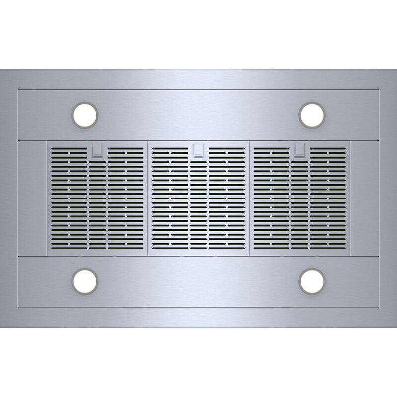 Bosch 800 Series 42 in. Convertible Chimney Style Range Hood with 600 CFM, 4 Fan Speeds & 4 Halogen Lights - Stainless Steel, , hires