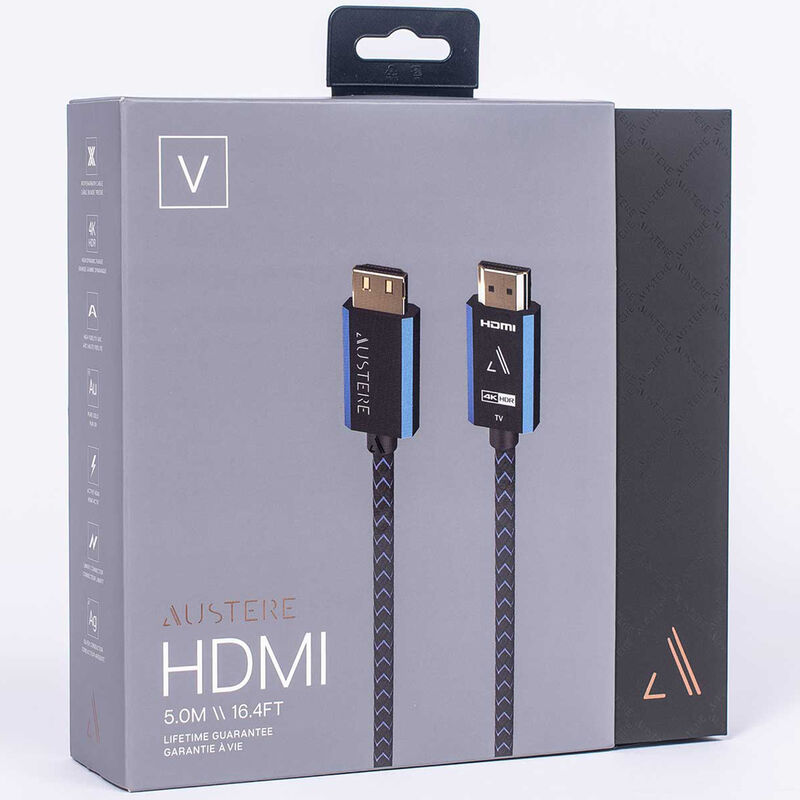 Austere V Series Premium 4K HDR HDMI Cable with ARC - 5.0m, , hires