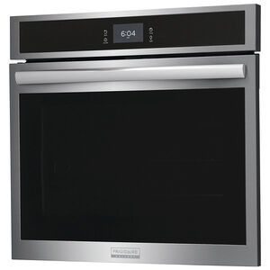 Frigidaire Gallery 30 in. 5.3 cu. ft. Electric Single Wall Oven with True European Convection - Stainless Steel, Stainless Steel, hires