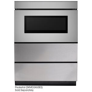 Sharp 24 in. 1.2 cu. ft. 950W Smart Drawer Microwave with Sensor Cooking - Stainless Steel, , hires