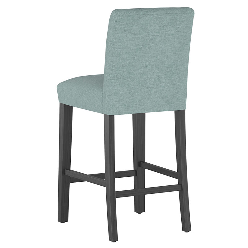 Skyline Furniture 31" Bar Stool in Linen Fabric - Seaglass, Sea Glass, hires
