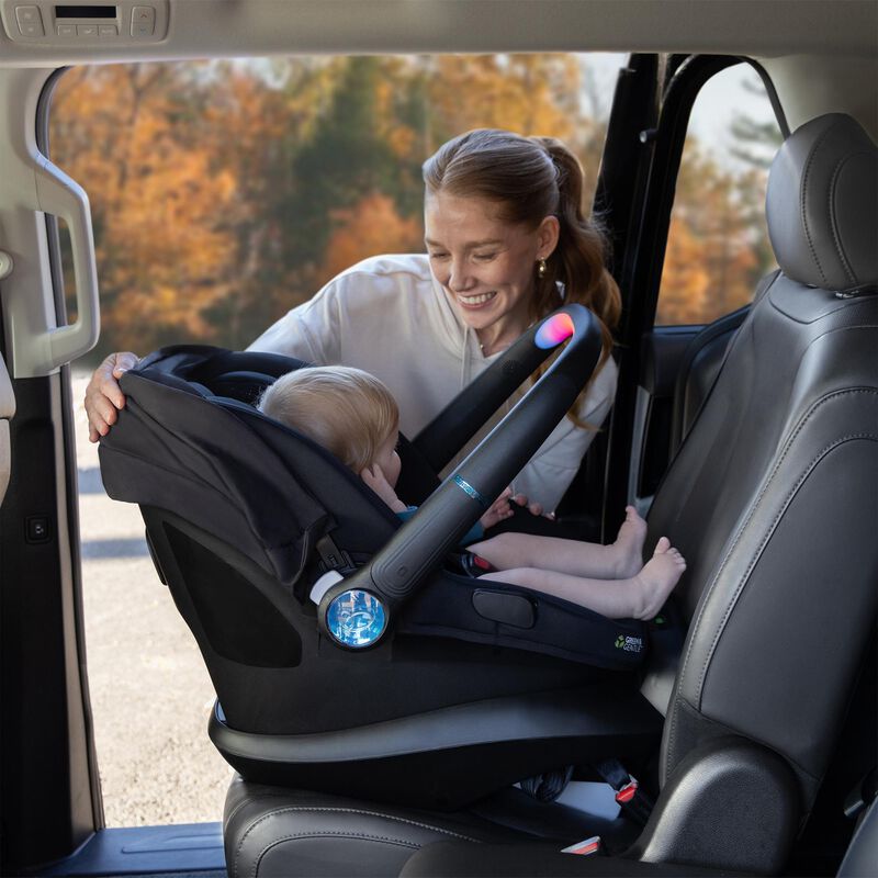 Evenflo Litemax NXT Infant Car Seat with Sensory Soothe - Agate Purple, Agate Purple, hires