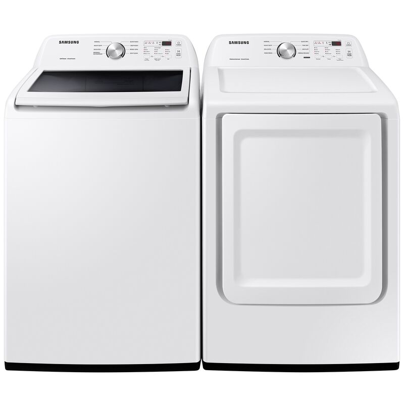 Samsung 27 in. 7.2 cu. ft. Electric Dryer with Delicate Cycle & Sensor Dry - White, , hires