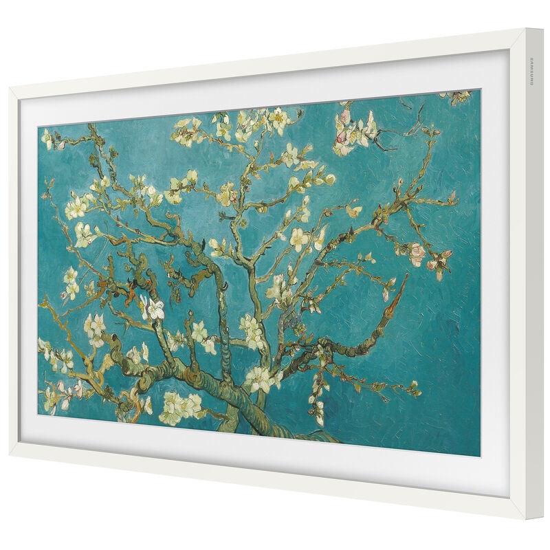 Samsung 32" The Frame Customizable Bezel Compatible with Samsung 2021-2024 The Frame TVs - White, , hires