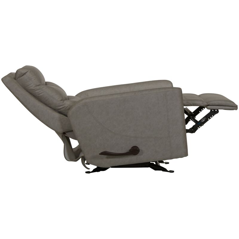 Catnapper Jet Glider Recliner - Silver, Silver, hires