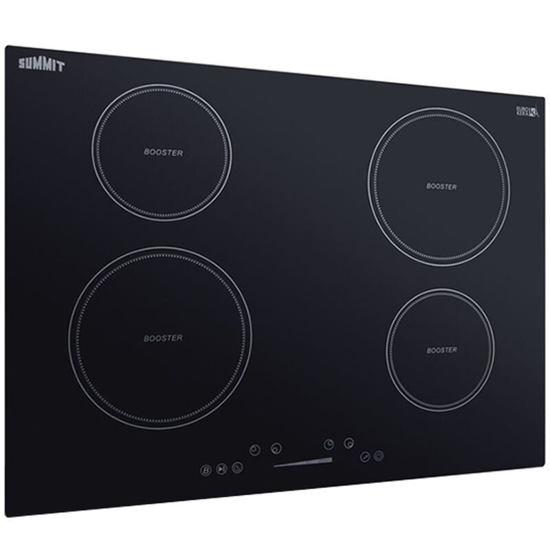 Summit 30 in. 4-Burner Induction Cooktop - Black, , hires