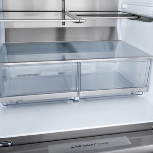 LG 36 in. 29.5 cu. ft. Smart 4-Door French Door Refrigerator with Ice & Water Dispenser - Stainless Steel, , hires