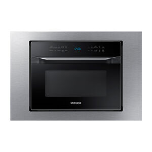 Samsung PowerGrill Duo 21 in. 1.2 cu.ft Countertop Microwave with 10 Power Levels & Sensor Cooking Controls - Black Stainless Steel, , hires