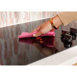 GE 30 in. 5-Burner Electric Cooktop with Simmer Burner & Power Burner - Black, , hires