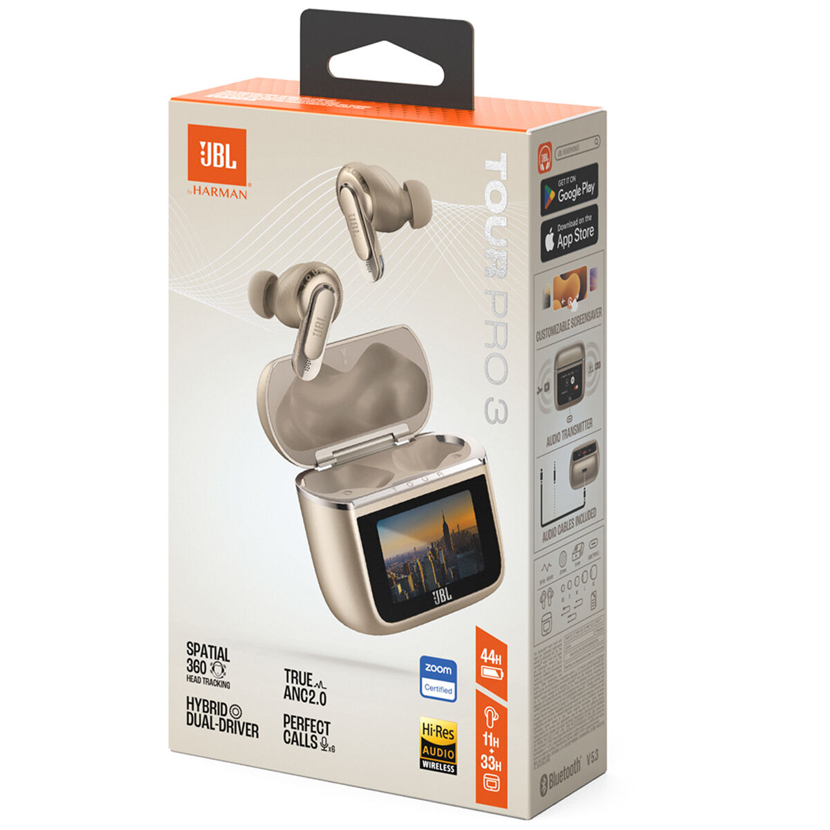 JBL True Adaptive Noise Cancelling True Wireless Headphones with