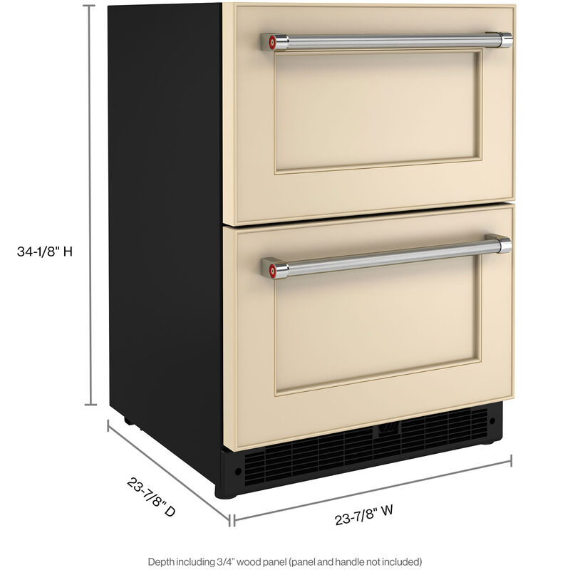 KitchenAid 24 in. Built-In 4.4 cu. ft. Refrigerator Drawer - Custom Panel Ready, , hires