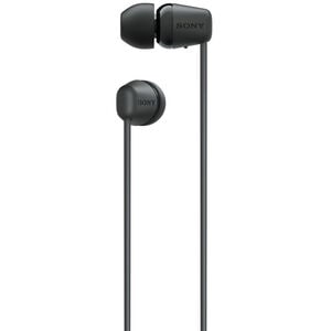 Sony WI-C100 Wireless In-ear Bluetooth Headphones with built-in microphone, Black, , hires