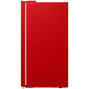 Avanti 18 in. 3.1 cu. ft. Mini Fridge with Freezer Compartment - Red, Red, hires