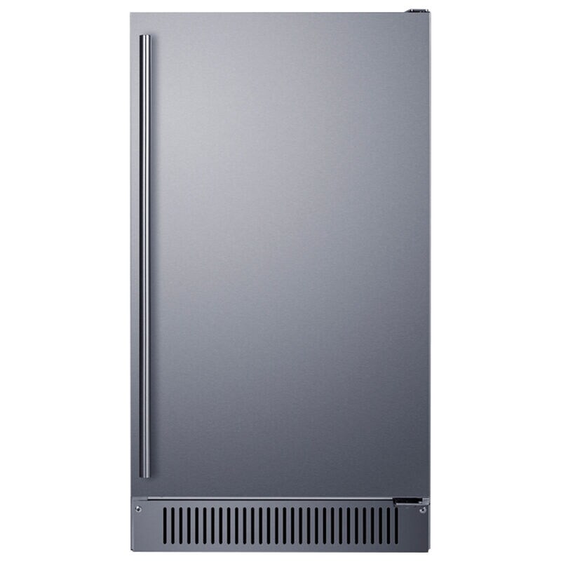 Summit 18 in. Built-In Undercounter Ice Maker with 33 lb. Ice Storage, Auto Defrost & Digital Control - Stainless Steel, , hires