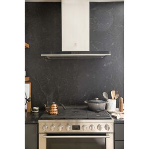 Electrolux 36 in. Convertible Chimney Style Range Hood with 412 CFM, 3 Fan Speeds & 1 LED Light - Stainless Steel, , hires