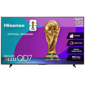 Hisense - 75" Class QD7 Series Mini LED 4K UHD Smart Fire TV, , hires