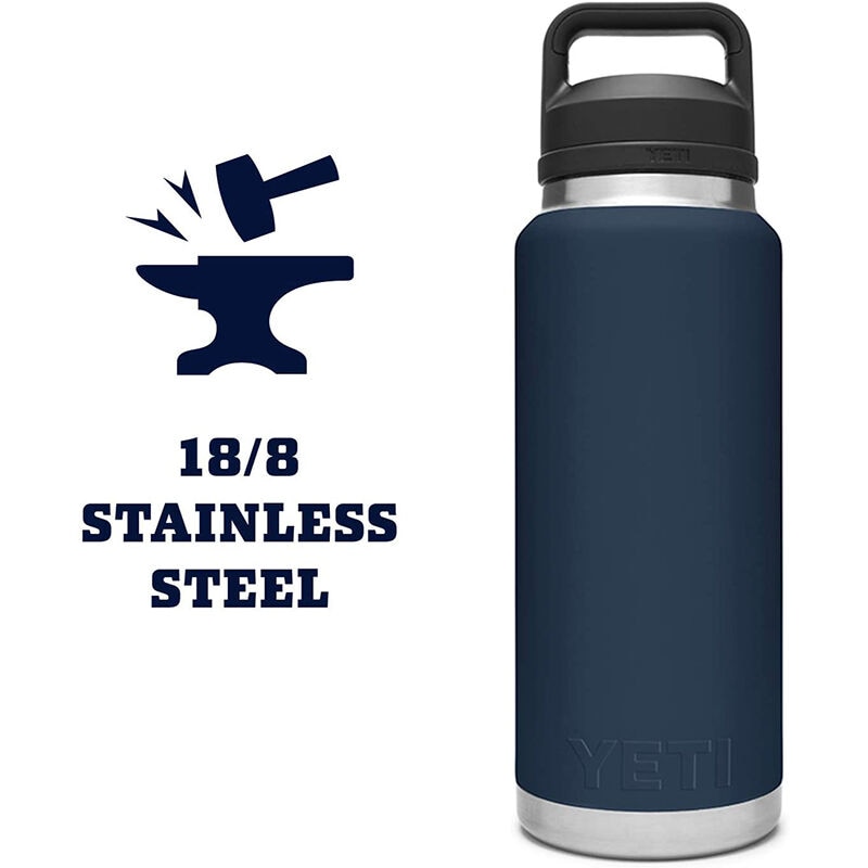 YETI Rambler 36 oz Bottle with Chug Cap - Navy Blue, Yeti-Navy Blue, hires