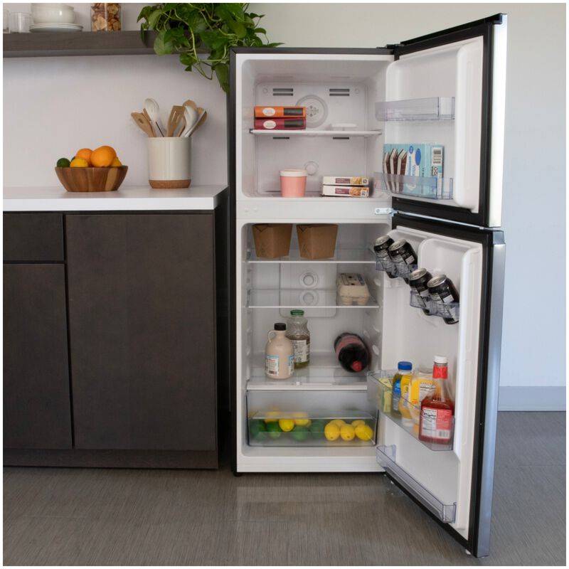 Avanti 22 in. 7 cu. ft. Top Freezer Refrigerator - Stainless Steel, , hires