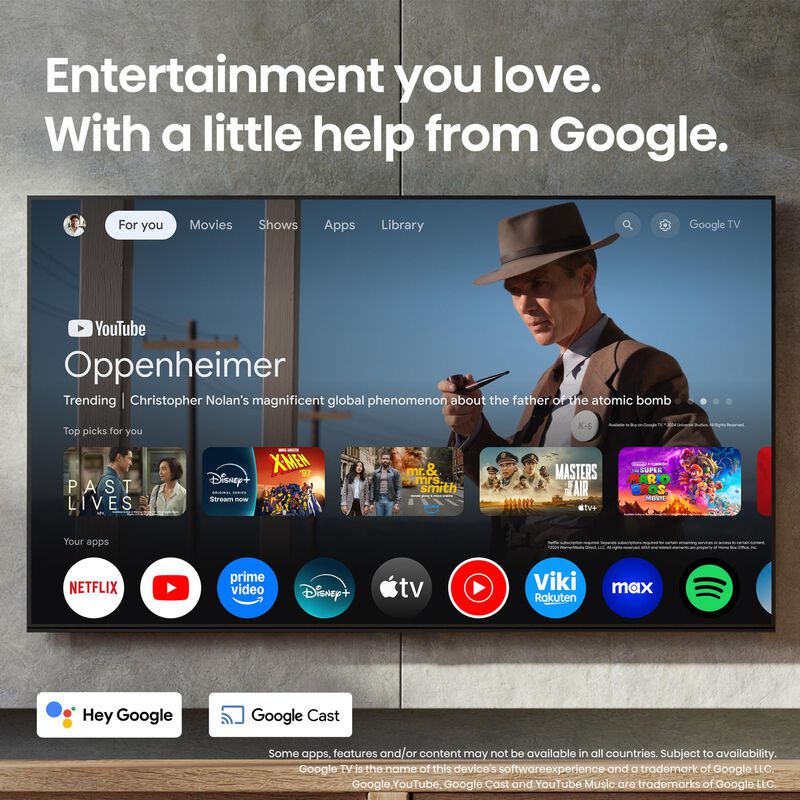 Hisense - 98" Class QD5 Series QLED 4K UHD Smart Google TV, , hires